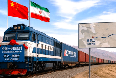 خشم آمریکا از رشد ۳ برابری قطارهای چین به ایران 